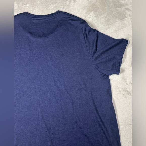 Icebreaker Men’s Navy Blue Crewneck Short Sleeve T-Shirt Size XL - Picture 11 of 13